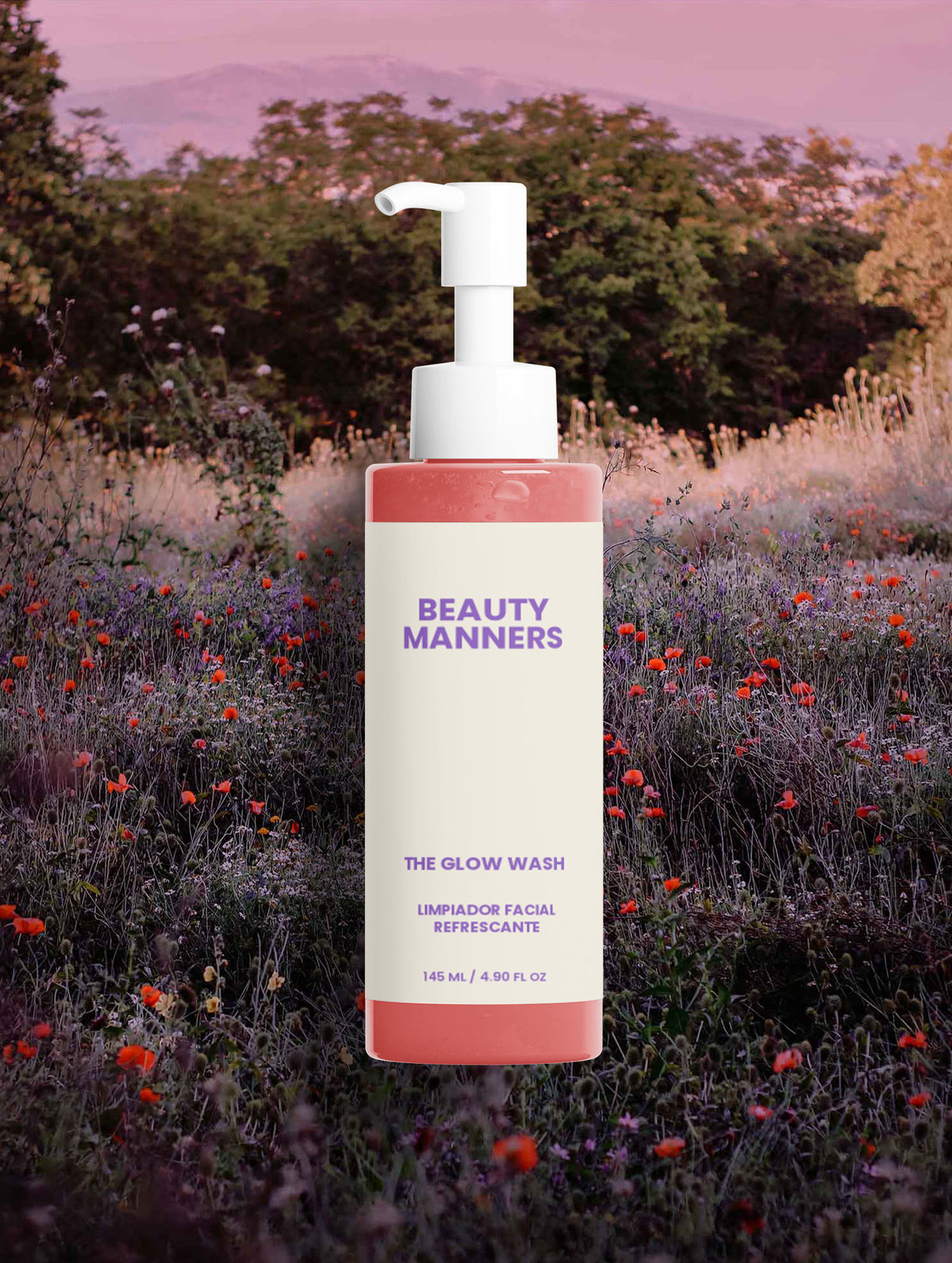 THE GLOW WASH Limpiador facial refrescante