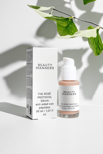 THE ROSÉ PROTOCOL Serum anti-edad con péptidos