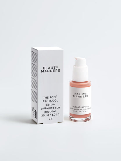 THE ROSÉ PROTOCOL Serum anti-edad con péptidos
