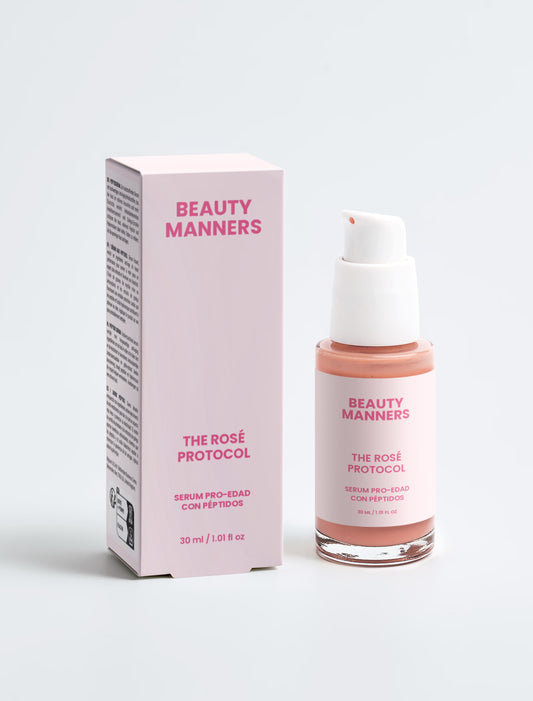THE ROSÉ PROTOCOL Serum anti-edad con péptidos