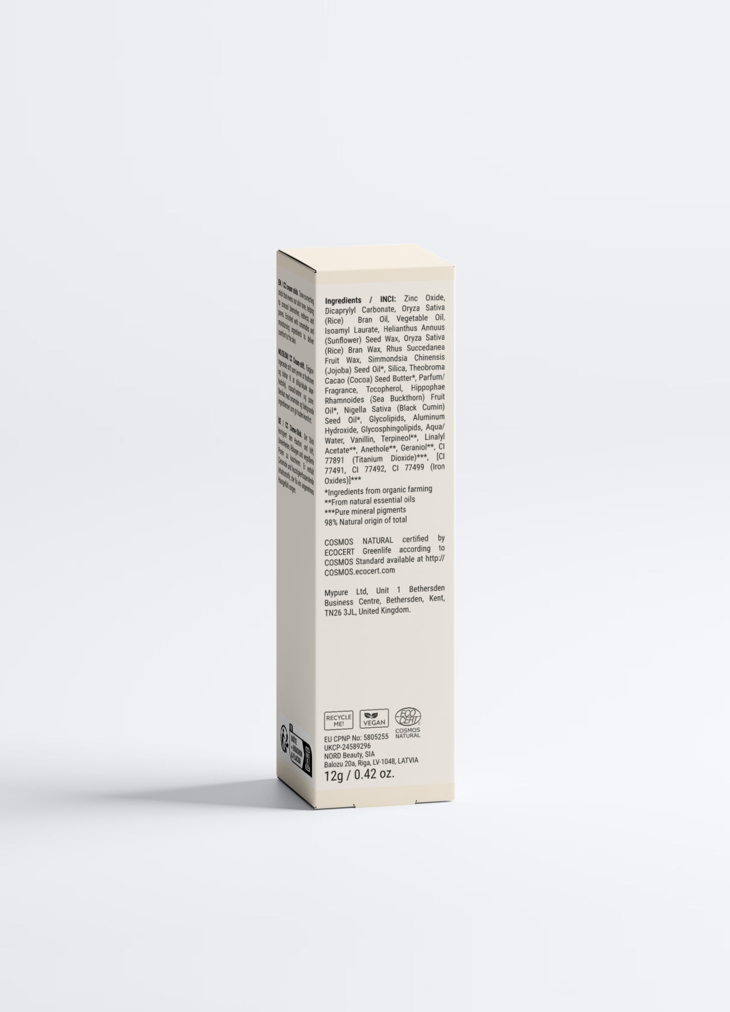 CC Stick THE SAND RITUAL  Corrector + Barrera + SPF 30
