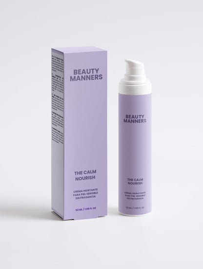 THE CALM NOURISH Crema hidratante para piel sensible, sin fragancia