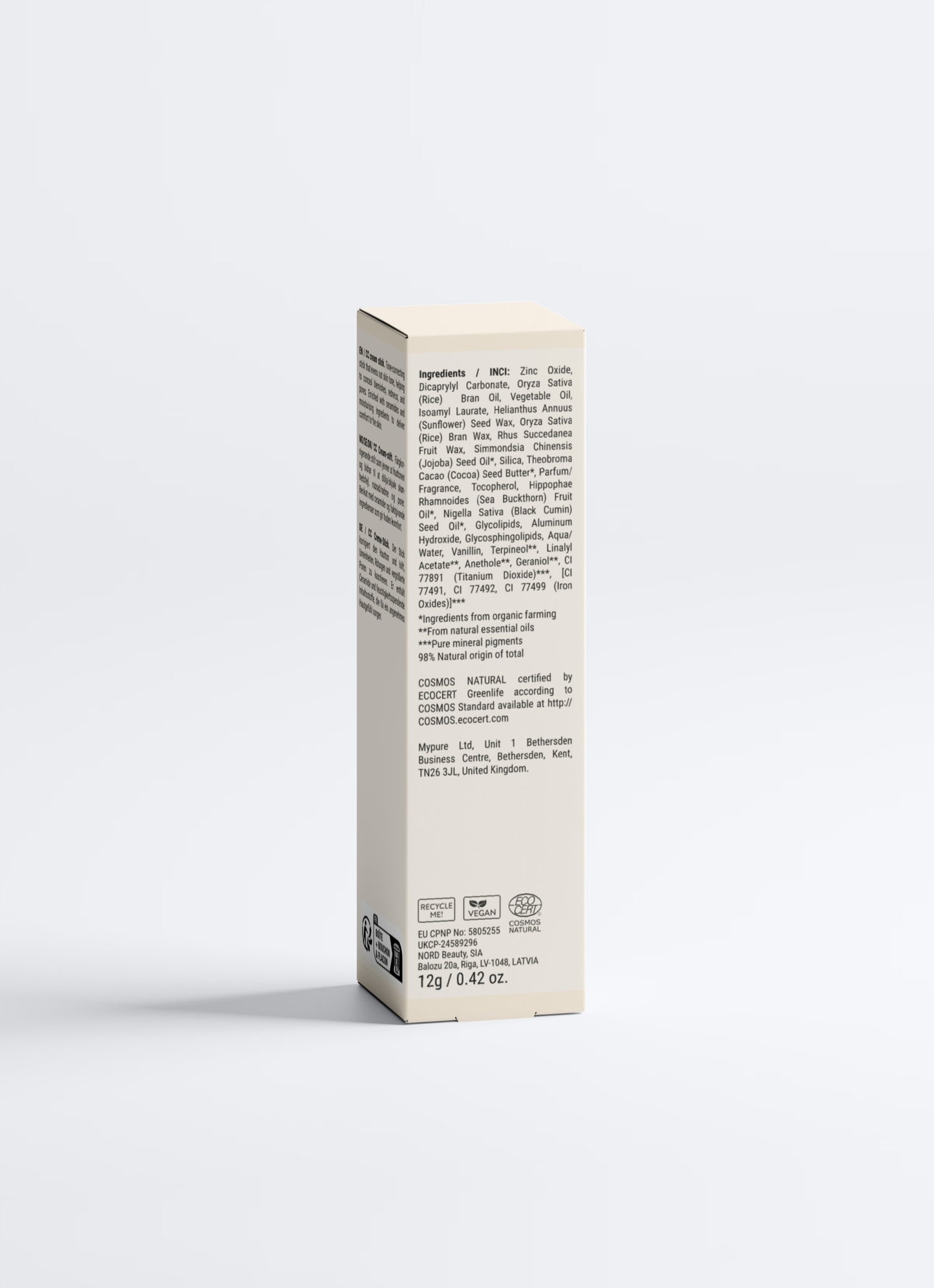 CC Stick THE GOLDEN STANDARD Corrector + Barrera + SPF 30