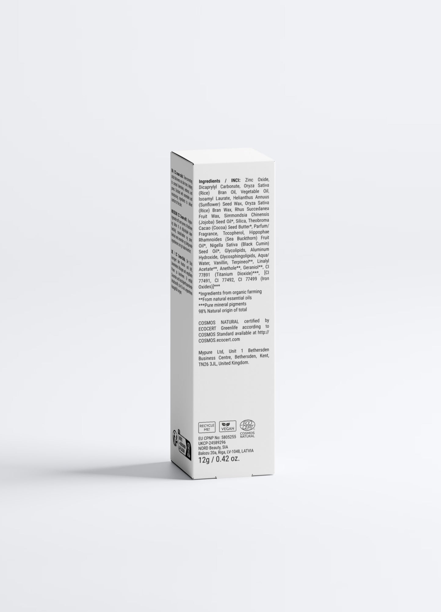 CC Stick THE GOLDEN STANDARD Corrector + Barrera + SPF 30