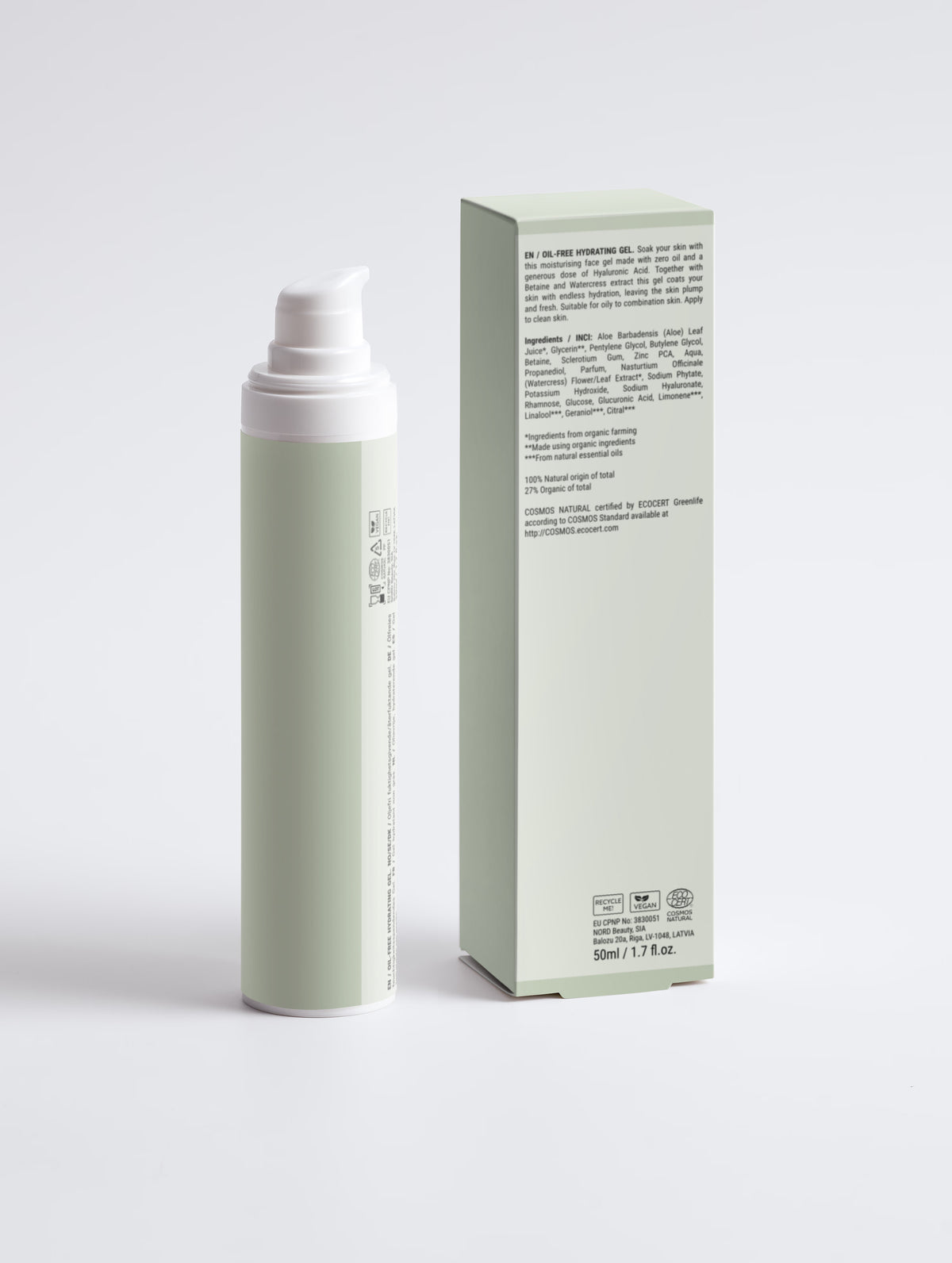 THE LIGHT BALANCE Gel hidratante sin aceite