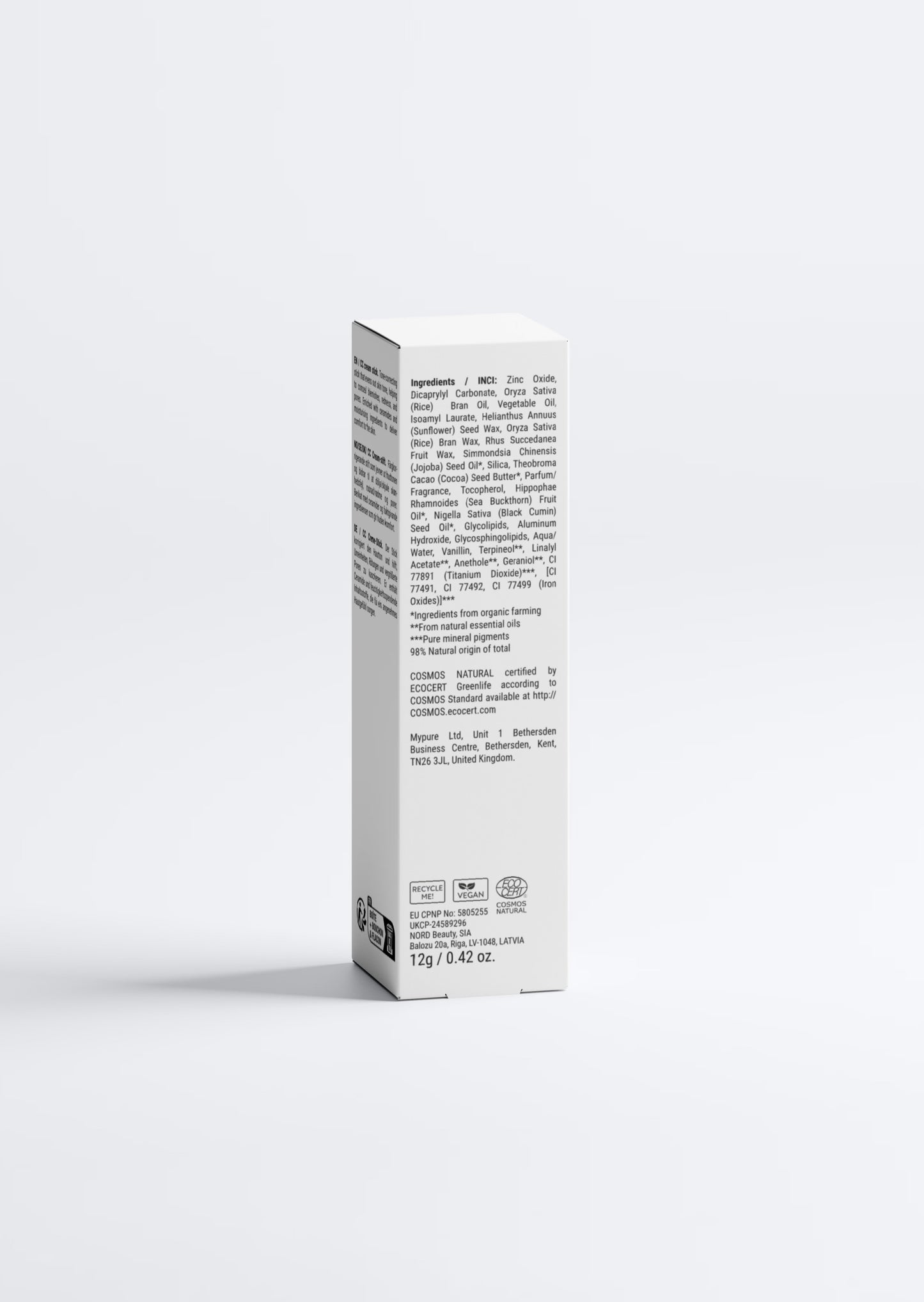 CC Stick THE SAND RITUAL  Corrector + Barrera + SPF 30